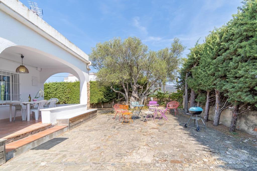 Mb1-House With Big Garden ,Swimming-Pool, & Barbacue In Roses Villa Kültér fotó